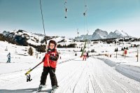 urlop na nartach z dzieckiem